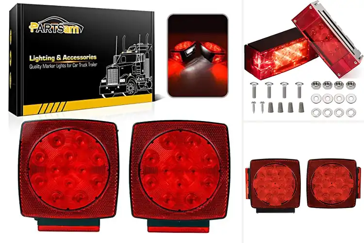 Detailed view of Best Trailer Taillights for Safer, Brighter Travels
