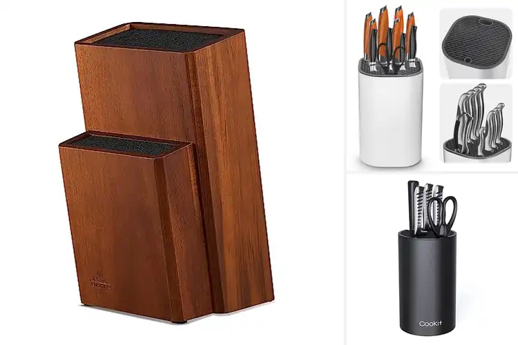 Detailed view of Best Universal Knife Holders for Safe, Smart Kitchen Storage