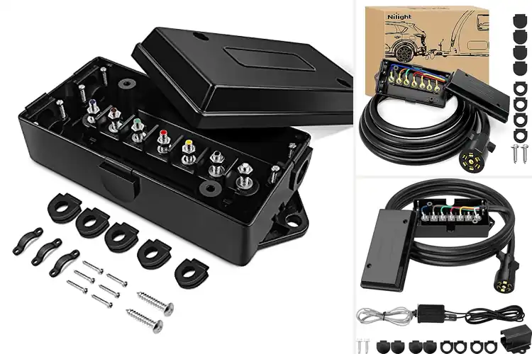 Detailed view of Best Weatherproof Trailer Wiring Connector