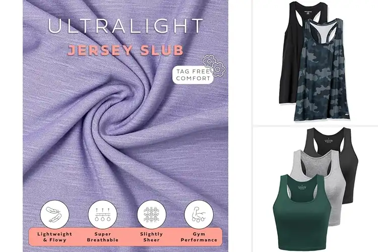 Detailed view of Best Workout Tank Tops: 10 Top Picks for Comfort & Style